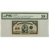 Image 1 : CANADA: George V, 1910-1936, 25 cents, 2.7.1923, PMG graded AU58 EPQ