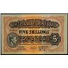 Image 1 : EAST AFRICA: George VI, 1936-1952, 5 shillings, 1.7.1941, Choice AU