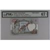 Image 1 : NEPAL: 2 rupees, ND (1981-87), PMG graded MS67 EPQ - Superb Gem Unc