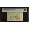 Image 1 : POLAND: Lodz: Litzmannstadt Ghetto, 1 mark, 15.5.1940, PMG graded MS64 EPQ