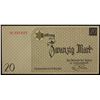 Image 1 : POLAND: Lodz: Litzmannstadt Ghetto, 20 mark, 15.5.1940, AU