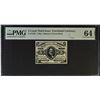 Image 1 : UNITED STATES: 5 cents, 3.3.1863, PMG graded MS64