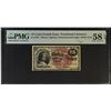 Image 1 : UNITED STATES: 15 cents, 3.3.1863, PMG graded AU58 EPQ
