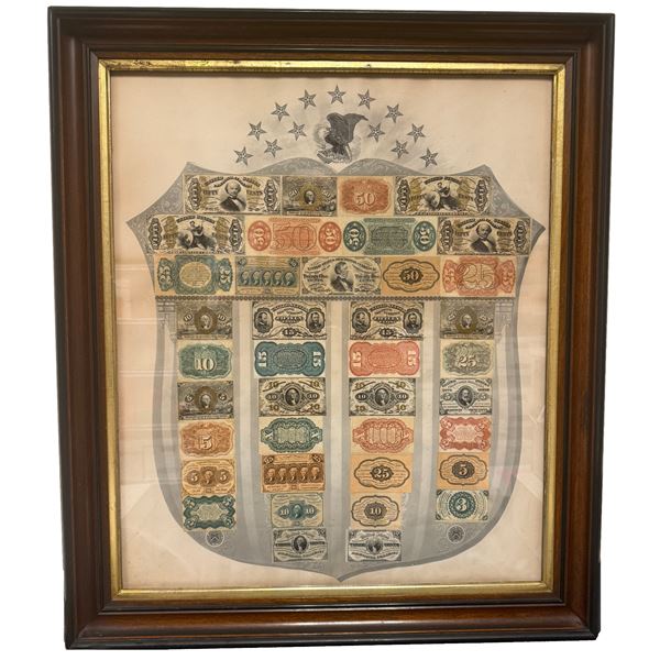 UNITED STATES: Fractional Currency Shield