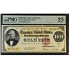Image 1 : UNITED STATES: 100 dollars, 1922, PMG graded VF25