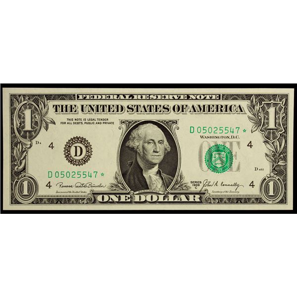 UNITED STATES: 1 dollar, 1969-C, Choice UNC
