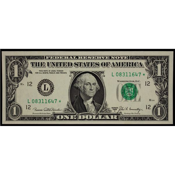 UNITED STATES: 1 dollar, 1969-C, Choice UNC