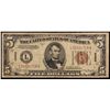 Image 1 : UNITED STATES: 5 dollars, 1934-A, Fine