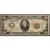 Image 1 : UNITED STATES: 20 dollars, 1934-A, F-VF