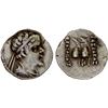 Image 1 : BACTRIA: Eukratides I Megas, ca. 170-145 BC, AR obol (0.69g), VF-XF