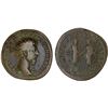Image 1 : ROMAN EMPIRE: Marcus Aurelius, 161-180 AD, AE sestertius (28.08g), Rome, 129-130 AD, F-VF