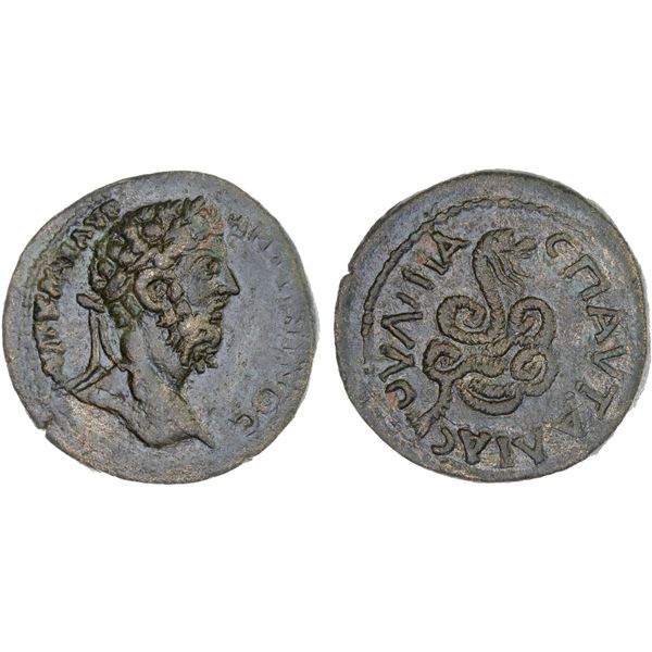 ROMAN PROVINCIAL, THRACE: Pautalia, Marcus Aurelius, 161-180, AE26 (13.26g), Choice VF