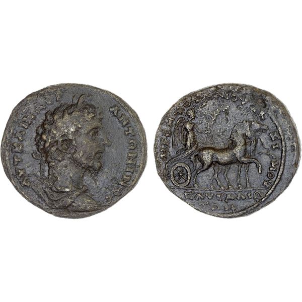 ROMAN PROVINCIAL, THRACE: Pautalia, Marcus Aurelius, 161-180, AE31 (20.36g), VF