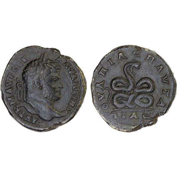 ROMAN PROVINCIAL, THRACE: Pautalia, Caracalla, 198-217, AE32 (17.95g), Choice VF