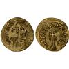Image 1 : BYZANTINE EMPIRE: Constans II, 641-668, AV semissis (2.15g), Constantinople, VF