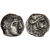 Image 1 : QATABAN: Uncertain Ruler, AR hemidrachm (1.78g), ca. 2nd century BC, VF