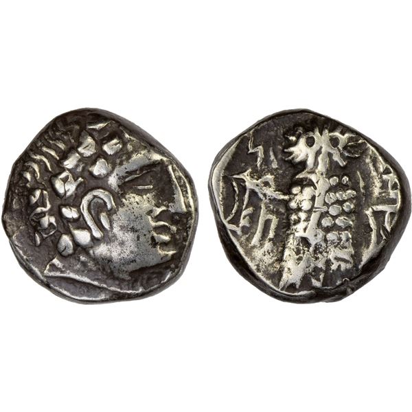 SABAEAN: Anonymous, ca. 2nd century BC, AR unit (5.43g), F-VF