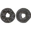 Image 1 : BUKHARA: Anonymous, ca. 640-710, AE cash (1.05g), VF