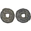 Image 1 : SEMIRECH'E: Tukhus Tribe: Anonymous, ca. 640-710, AE cash (1.05g), nice Fine