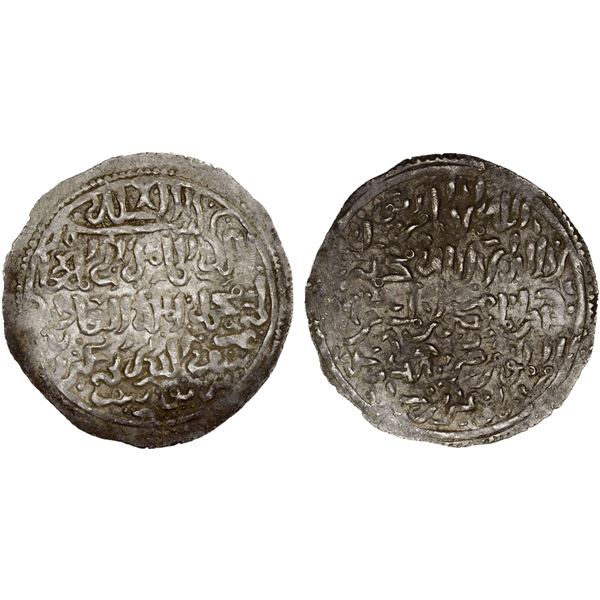AYYUBID OF YEMEN: al-Mas'ud Yusuf, 1214-1228, AR dirham (2.11g), 'Adan, AH623, VF-XF