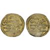 Image 1 : GHAZNAVID: Ibrahim, 1059-1099, pale AV dinar (3.91g) (Ghazna), DM, VF