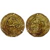 Image 1 : GREAT MONGOLS PERIOD: Anonymous, ca. 13th/14th century, AV thin burial token (0.49g), VF-XF