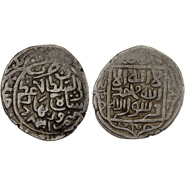 TIMURID: Shahrukh, 1405-1447, AR tanka (5.14g), Nimruz, AH831, VF