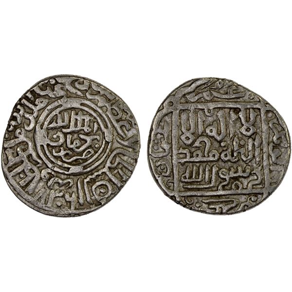 TIMURID: Shahrukh, 1405-1447, AR tanka (5.18g), Kirman, AH836, VF-XF