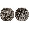 Image 1 : TIMURID: Shahrukh, 1405-1447, AR tanka (5.06g), Qazbin (for Qazwin), AH844 (retrograde), VF