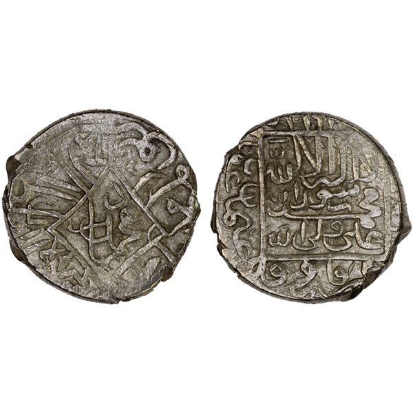 AQ QOYUNLU: Muhammad, 1498-1500, AR standard weight tanka (4.69g), NM, ND, XF