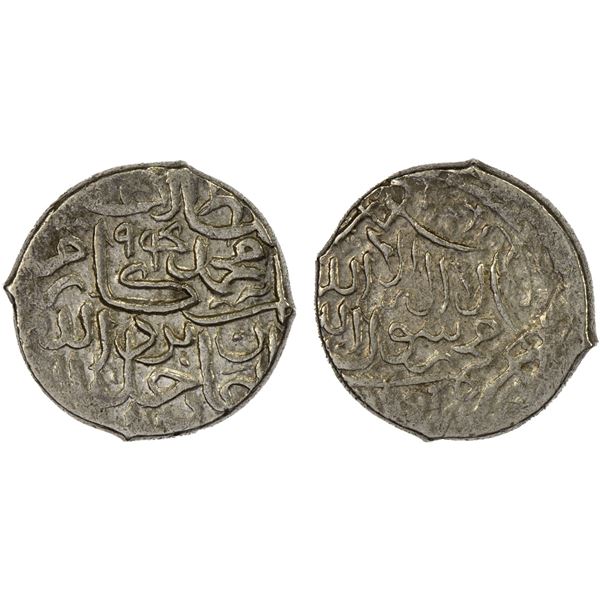 AQ QOYUNLU: Muhammad, 1498-1500, AR 2/3 tanka (1.91g), Yazd, AH904, XF