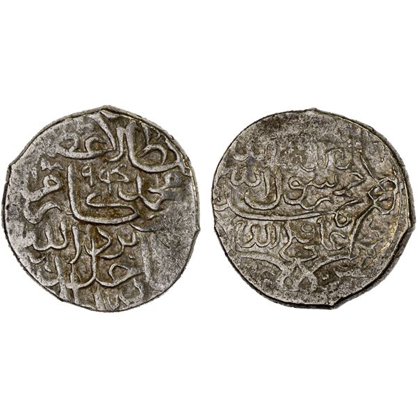 AQ QOYUNLU: Muhammad, 1498-1500, AR 2/3 tanka (1.88g), Yazd, AH904, VF