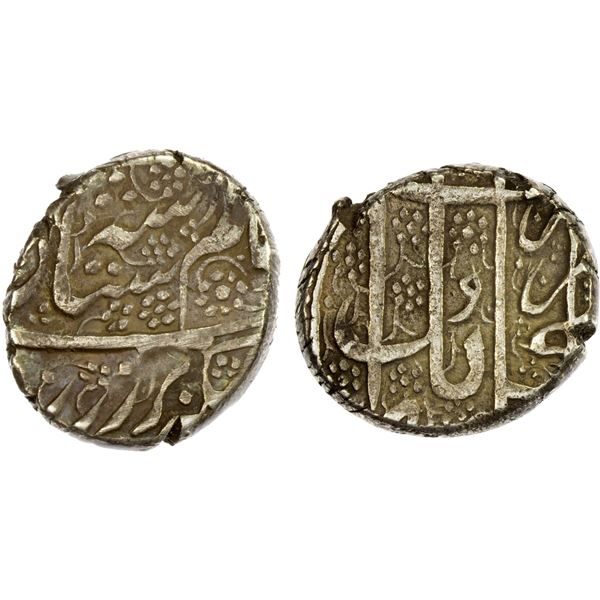 DURRANI: Shahpur Shah, 1842, AR rupee (9.42g), Kabul, AH(1258), VF-XF