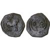 Image 1 : ANCIENT CEYLON: Anonymous, ca. 7th/9th century, AE unit (1.51g), F-VF