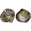 Image 1 : ANCIENT INDIA: GANDHARA: Punchmarked, ca. 450-300 BC, AR round 1/4 shatamana (2.71g), VF