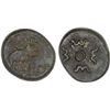 Image 1 : ANCIENT INDIA: MAHARATHIS OF VIDARBA: Pusavarana, ca. 200-250 AD, AE round unit (5.35g), bold VF