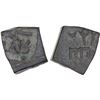 Image 1 : ANCIENT INDIA: TAXILA: Guild series, 2nd/1st century BC, AE square unit (6.03g), VF