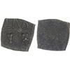 Image 1 : ANCIENT INDIA: TAXILA: Guild series, 2nd/1st century BC, AE square unit (5.01g), VF