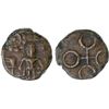 Image 1 : ANCIENT INDIA: UJJAIN: Anonymous, ca. 2nd century BC, AE round unit (3.59g), VF-XF