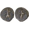 Image 1 : KUSHAN: Kanishka I, 127-151, AE tetradrachm (17.38g), VF