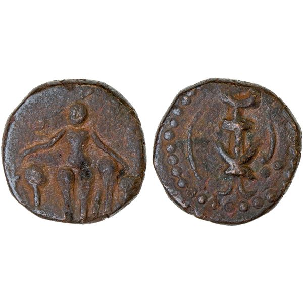 POST-KUSHAN: Kota Kula: Anonymous, ca. 360-460, AE unit (4.62g), VF-XF