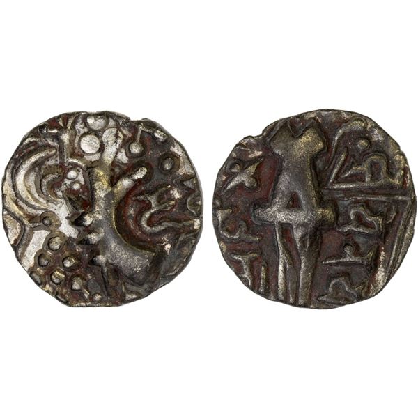 KIDARITE: Vinayaditya, ca. 776-807, debased AV dinar (7.77g), XF