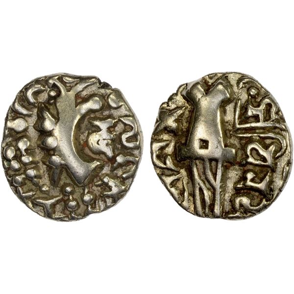 KIDARITE: Vinayaditya, ca. 776-807, debased AV dinar (7.64g), VF-XF