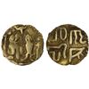Image 1 : CHOLAS OF TANJORE: Raja Raja I, 985-1014, AV 1/8 kahavanu (0.45g), VF