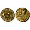 Image 1 : SILAHARAS OF KARAD: Anonymous, ca. 1050-1212, AV 1/4 pagoda (0.75g), choice XF