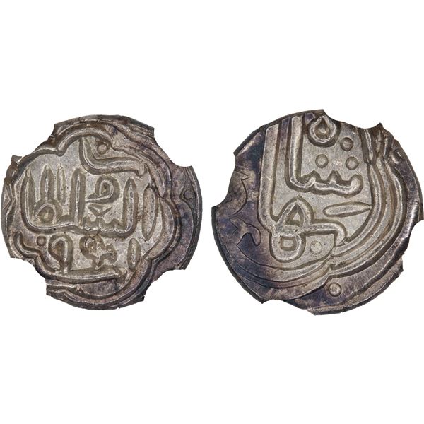 GUJARAT: Qutb al-Din Bahadur Shah, 1526-1537, AR 1/6 tanka, AH941, NGC MS65