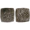 Image 1 : KASHMIR: Zain al-Abidin, 1420-1470, AR square sasnu (6.15g), Kashmir, AH842 (frozen), choice VF
