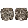 Image 1 : KASHMIR: Isma'il, 1538-1540, AR square sasnu (6.17g), Kashmir, AH842 (frozen), XF