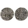 Image 1 : MUGHAL: Muhammad Ibrahim, 1720, AR rupee (11.29g), Shahjahanabad, AH(11)32 year one (ahad), VG-F