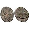 Image 1 : ARCOT: Nawabs of Arcot, AE 2 cash (3.02g), AH1189 (1775), choice XF